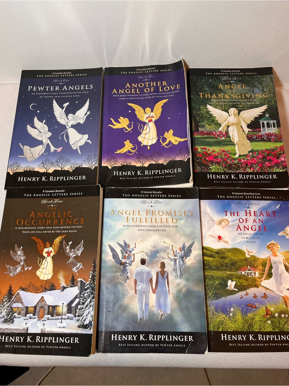 Angel Book Set. 1-5 and 7.